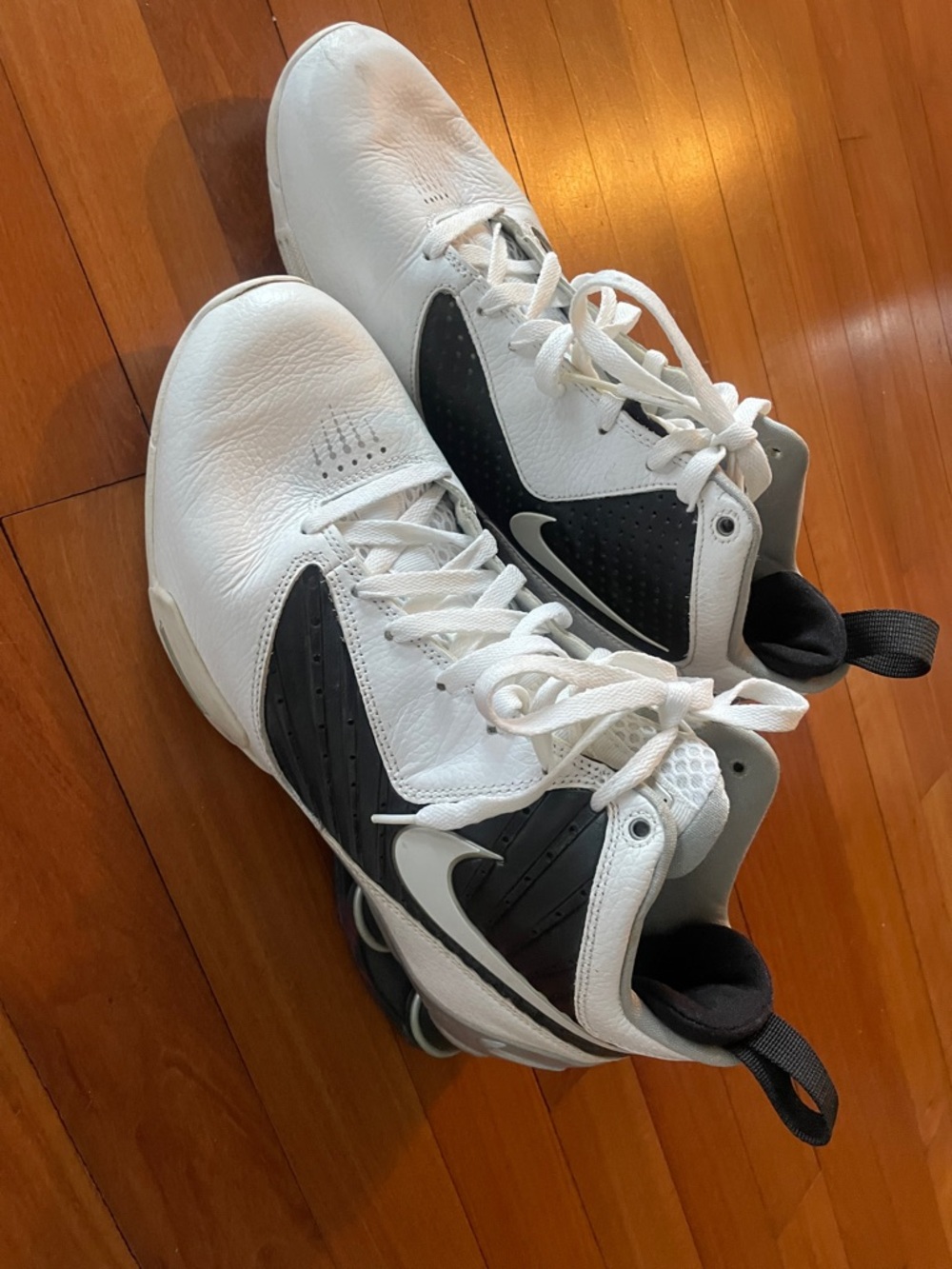 Nike Black and White Interior Label High-Top